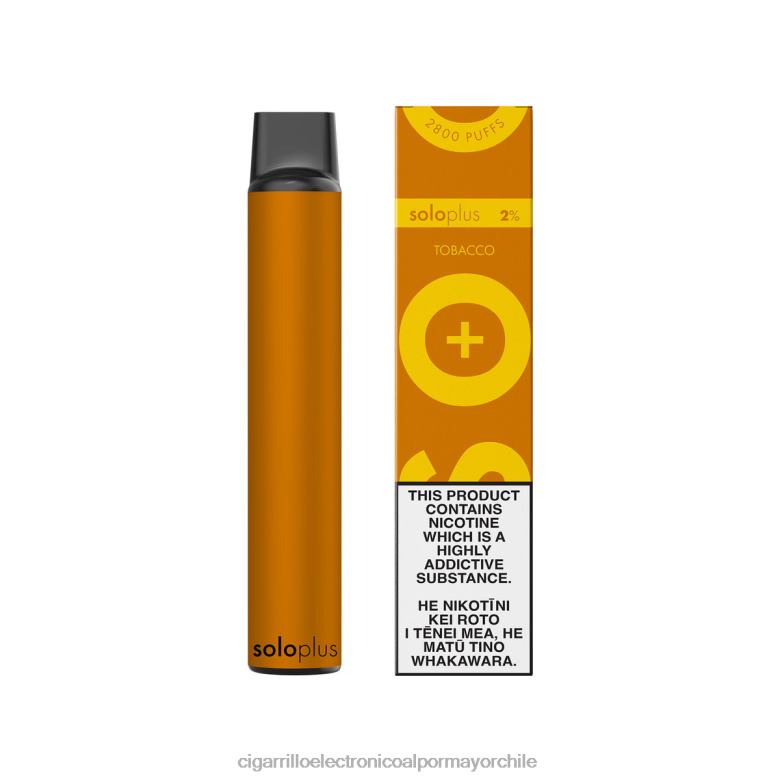 Solo Plus vaporizador desechable tabaco VT2N624 - Cigarrillo Electrónico Desechable