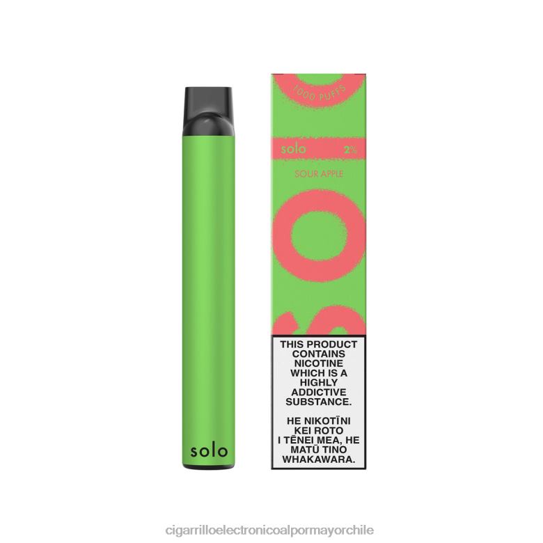 Solo vaporizador desechable manzana agria VT2N65 - Cigarrillo Electrónico Precio
