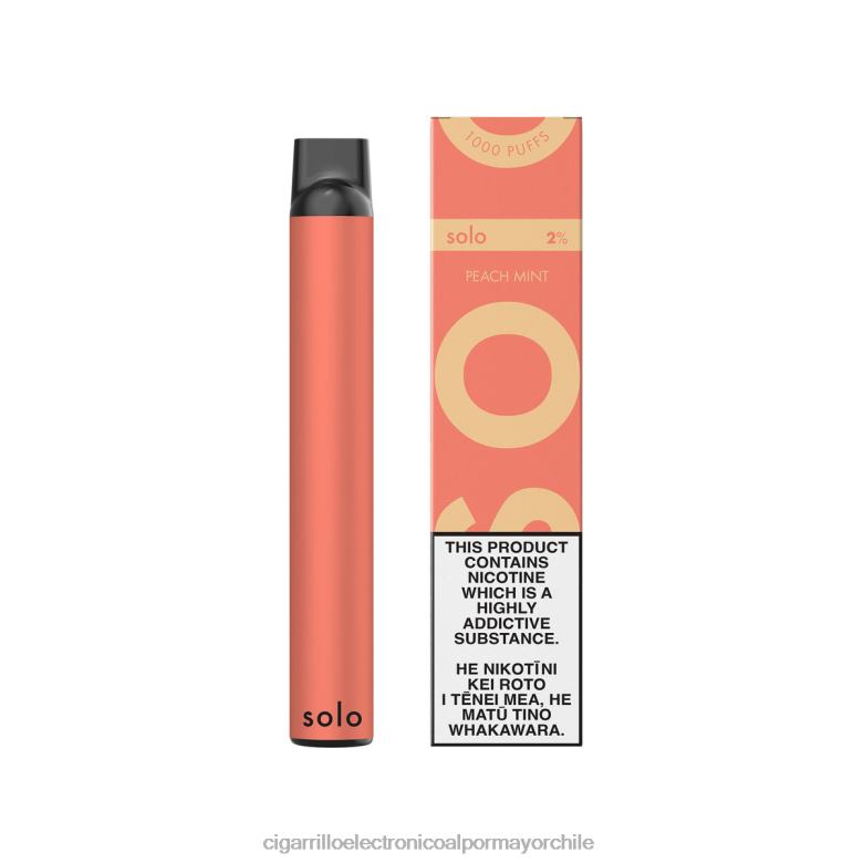Solo vaporizador desechable menta durazno VT2N66 - Cigarrillo Electrónico Para Dejar De Fumar Precio