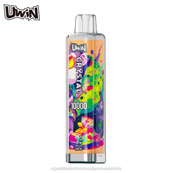 UWIN CRYSTAL 10000 vaporizadores desechables hielo de durazno NJR010 - Cigarrillo Electronico Chile