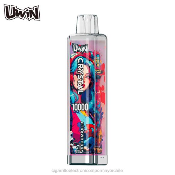 UWIN CRYSTAL 10000 vaporizadores desechables hielo de fresa NJR09 - Cigarrillo Electrónico Precio Chile