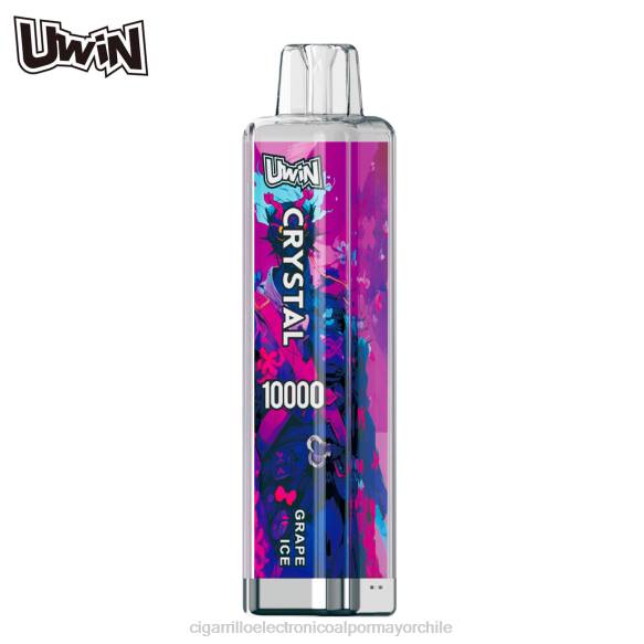 UWIN CRYSTAL 10000 vaporizadores desechables hielo de uva NJR02 - Cigarrillo Electrónico Sin Nicotina