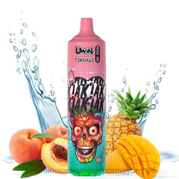 UWIN CRYSTAL vaporizador desechable 35k durazno mango piña NJR025 - Cigarrillo Electrónico Precio