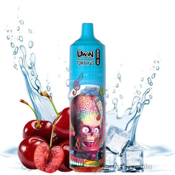 UWIN CRYSTAL vaporizador desechable 35k hielo de cereza NJR021 - Cigarrillo Electrónico Recargable