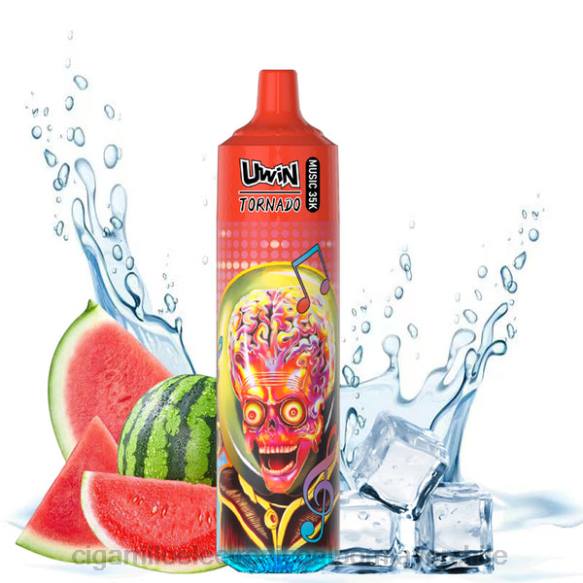 UWIN CRYSTAL vaporizador desechable 35k hielo de sandia NJR020 - Cigarrillo Electronico Chile