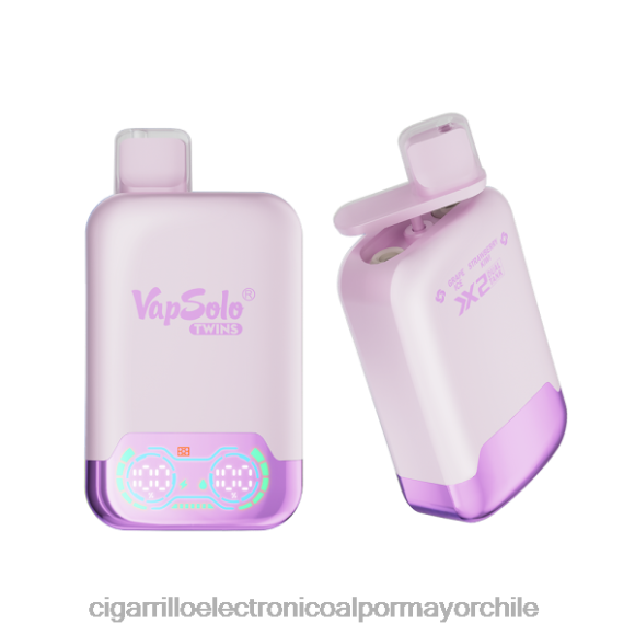 Vapsolo TWINS vaporizador desechable hielo de uva y kiwi fresa 2HN2V122 - Cigarrillo Electrónico Vape