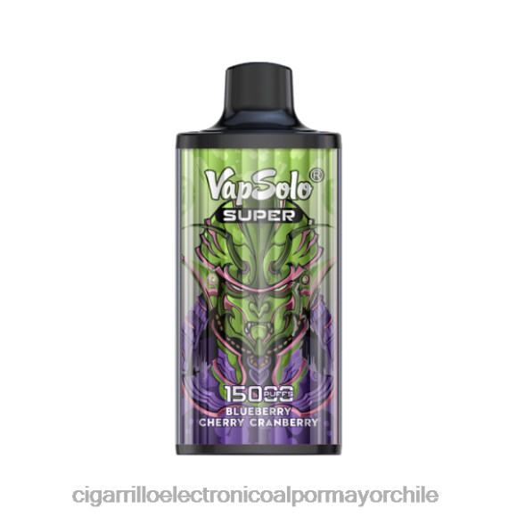 Vapsolo SUPER vaporizador desechable arándano cereza arándano 2HN2V110 - Cigarrillo Electrónico Precio