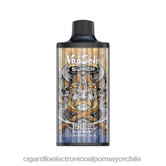 Vapsolo SUPER vaporizador desechable cola de arándanos y cerezas 2HN2V109 - Cigarrillo Electrónico Desechable