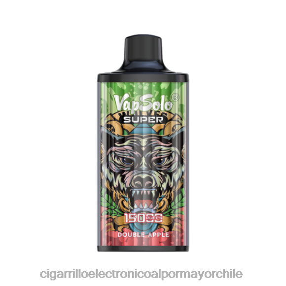 Vapsolo SUPER vaporizador desechable manzana doble 2HN2V111 - Cigarrillo Electrónico Para Dejar De Fumar Precio