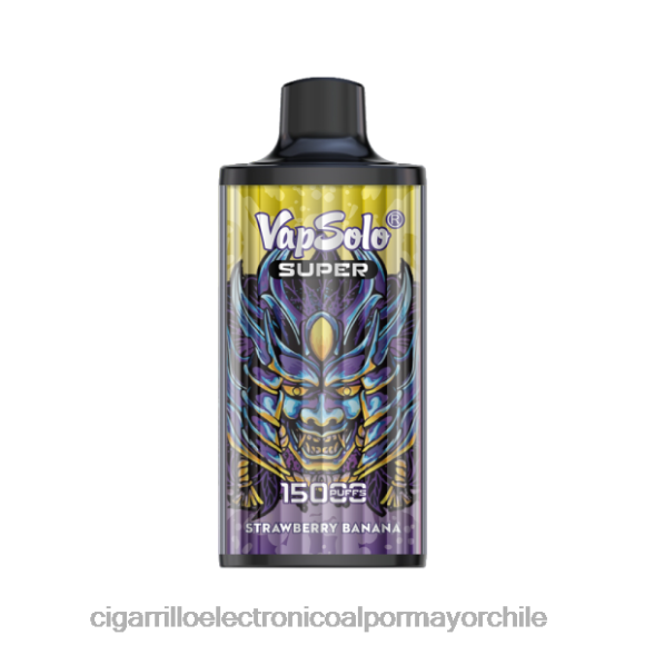 Vapsolo SUPER vaporizador desechable plátano fresa 2HN2V116 - Cigarrillo Electrónico Desechable