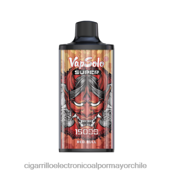 Vapsolo SUPER vaporizador desechable toro rojo 2HN2V114 - Cigarrillo Electrónico Sin Nicotina
