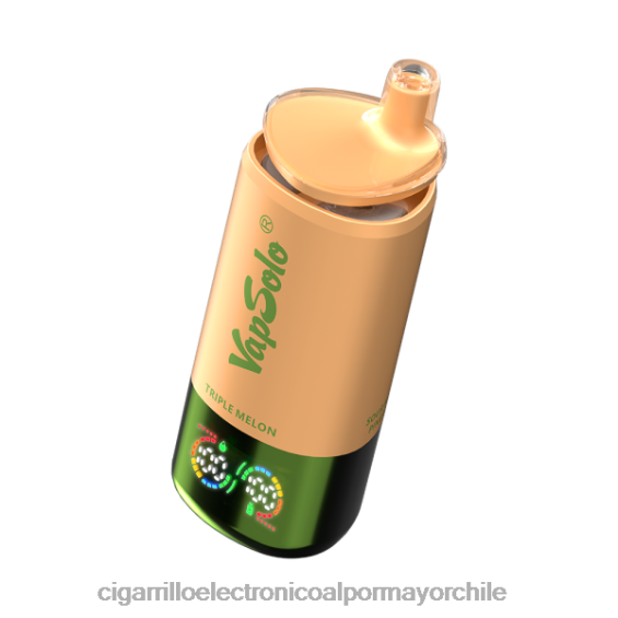 VapSolo Triple 30000 bocanadas fresa, frambuesa, melón triple y piña con mango agrio L4H0N6 - Cigarrillo Electrónico Para Dejar De Fumar Precio