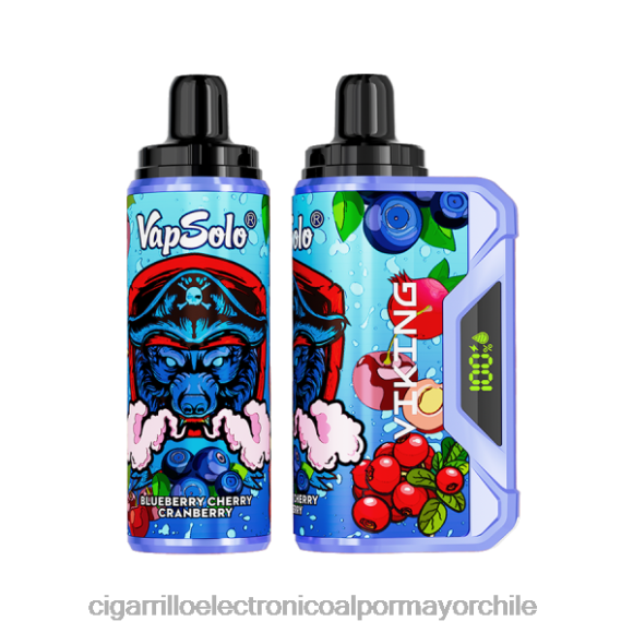 Vapsolo VIKING vaporizador desechable arándano cereza arándano 2HN2V131 - Cigarrillo Electrónico Precio