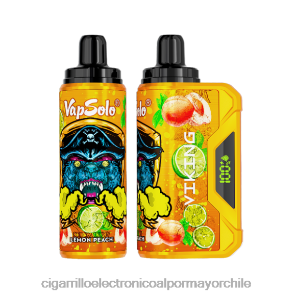 Vapsolo VIKING vaporizador desechable durazno limon 2HN2V135 - Cigarrillo Electrónico Sin Nicotina