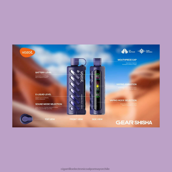 VOZOL engranaje shisha 25000 multi D2641 - Cigarrillo Electrónico Recargable