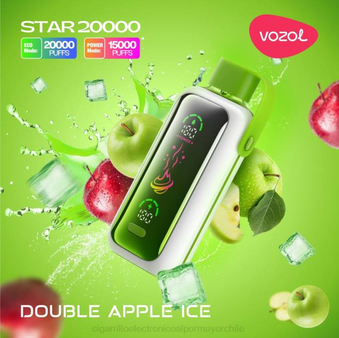 VOZOL STAR 20000 doble hielo de manzana BF2L7 | Cigarrillo Electrónico Con Nicotina