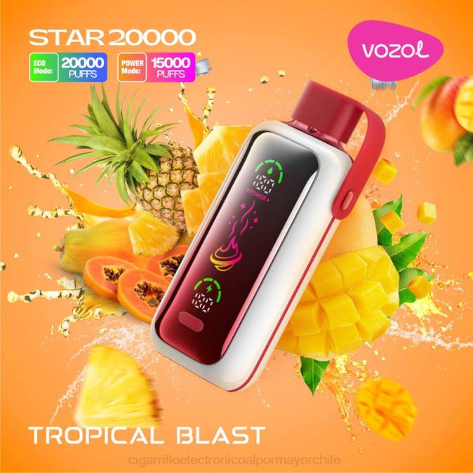 VOZOL STAR 20000 explosión tropical BF2L2 | Cigarrillo Electrónico Sin Nicotina