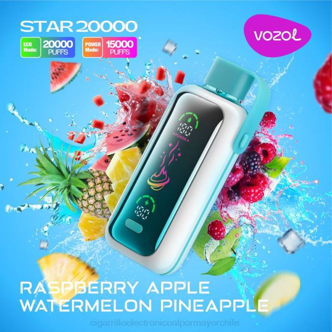 VOZOL STAR 20000 frambuesa manzana sandía piña BF2L18 | Cigarrillo Electrónico Para Dejar De Fumar