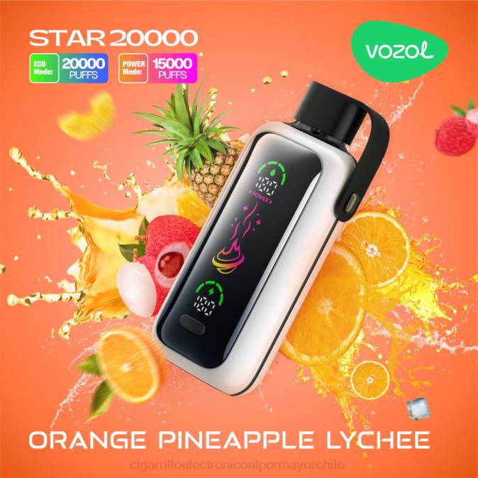 VOZOL STAR 20000 lichi de piña naranja BF2L15 | Cigarrillo Electrónico Precio