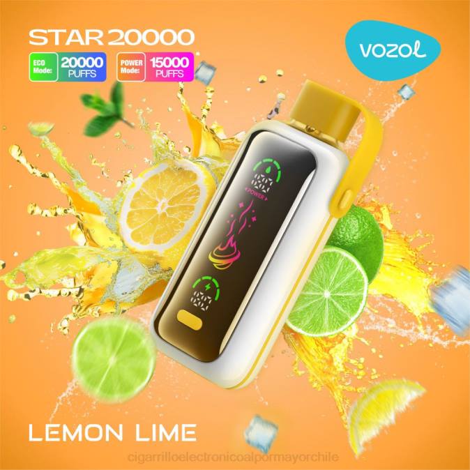 VOZOL STAR 20000 lima limon BF2L11 | Cigarrillo Electrónico Recargable